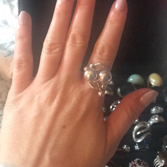 Unique Sterling Silver Ring 🎁 - Picture 3 of 4